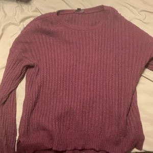 Ann Taylor Burgundy Sweater size L